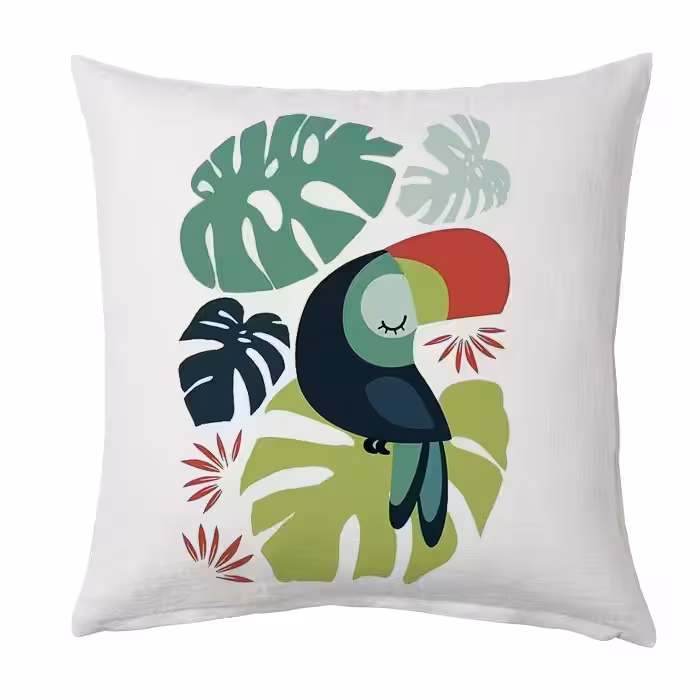 کاور کوسن کراس‌ماه طرح توکان سایز 40 در 40 سانتی کد c2061