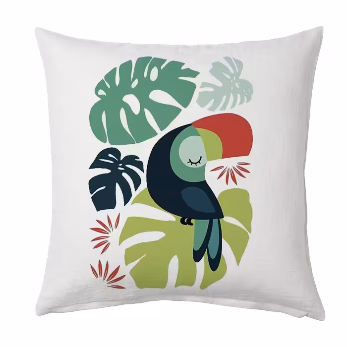 کاور کوسن کراس‌ماه طرح توکان سایز 40 در 40 سانتی کد c2061