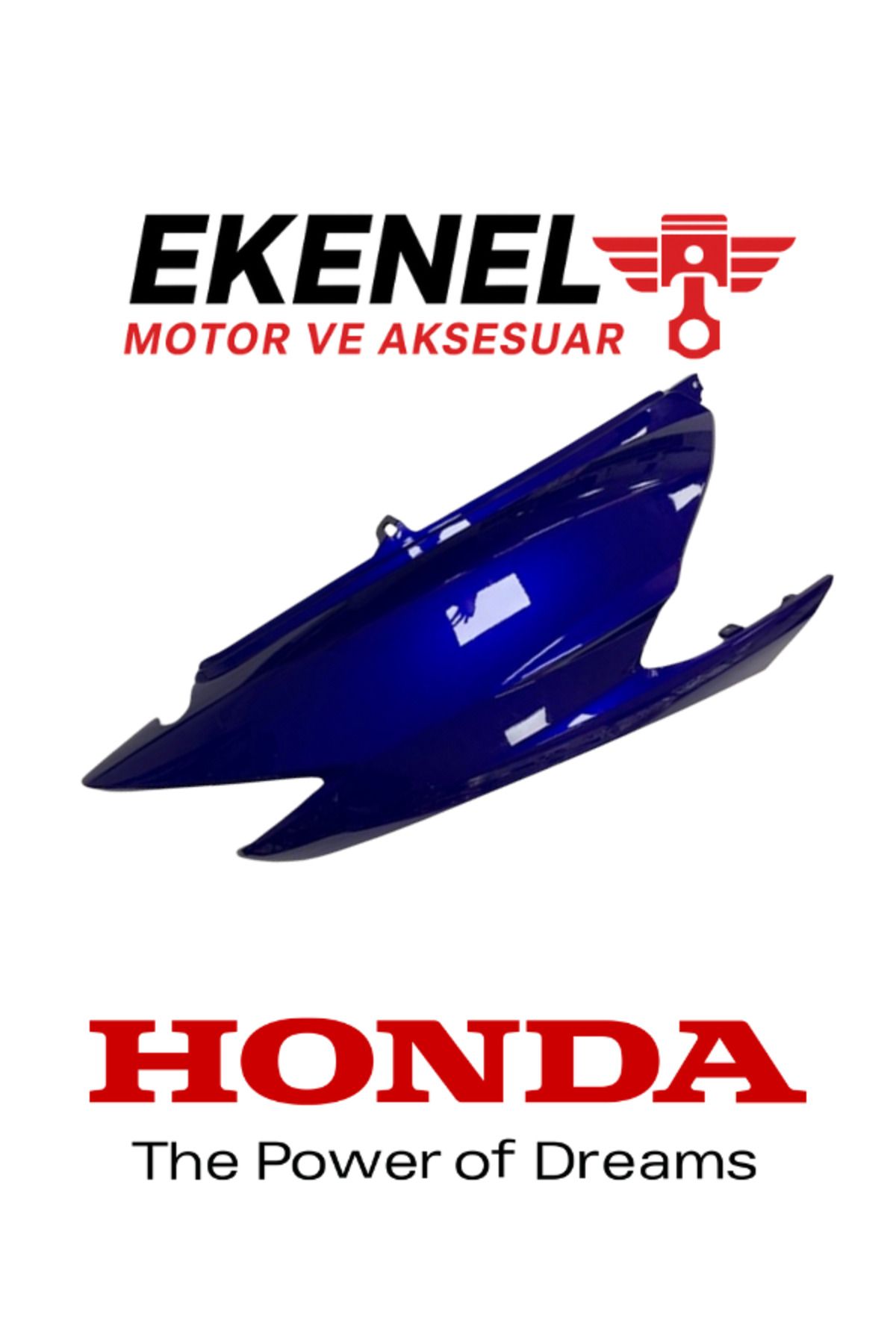 لوازم یدکی موتورسیکلت ضرب و شتم SELE SIX RIGHT COVER BLUE | قطعات اصلی Honda