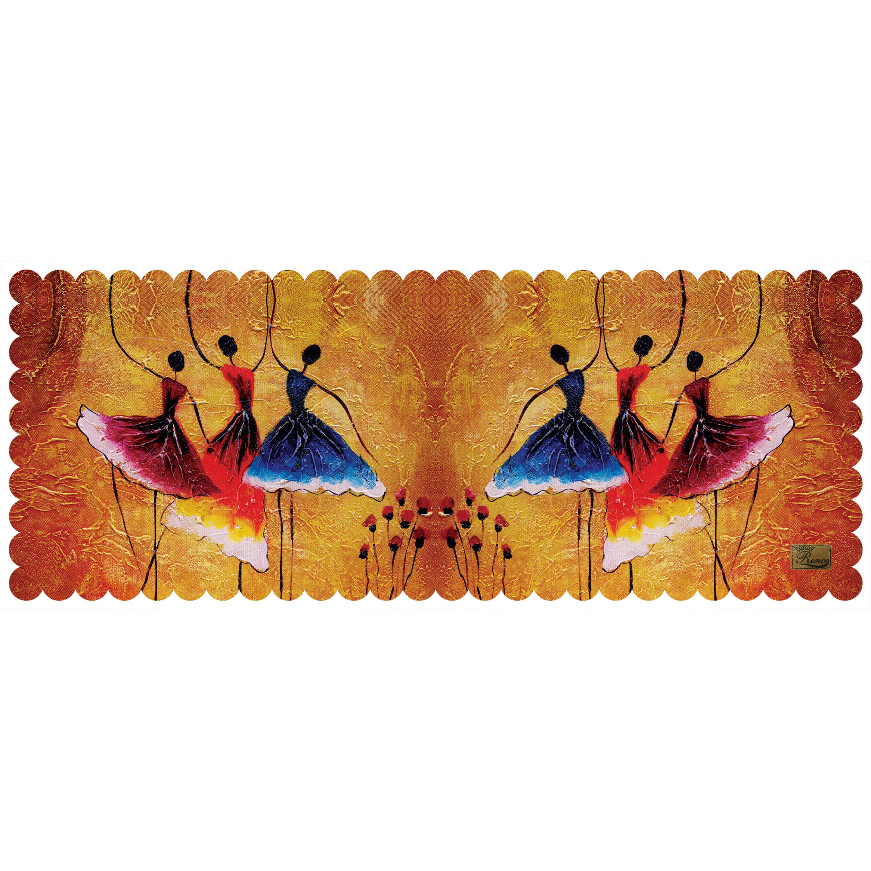 رانر رومیزی مخمل رنس مدل R1-42041 سایز 100x40 سانتی متر