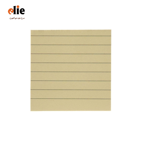 یادداشت چسبی خط دار سایز 76×76 mm