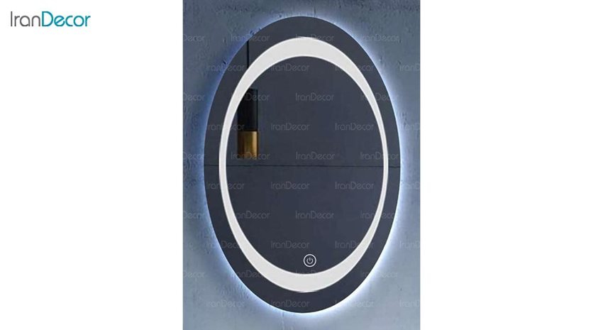 آینه بیضی هوشمند بک لایت مدل F-406