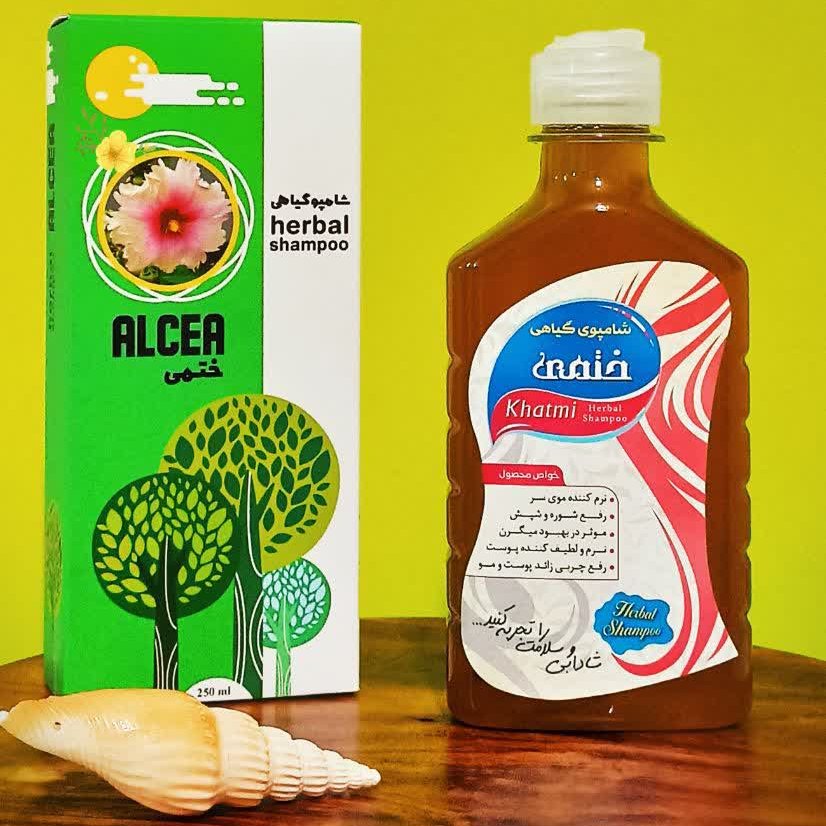 شامپو ختمی طبیعی از غرفه آرگان پلاس