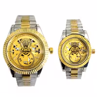 ست ساعت مچی عقربه ای رولکس مدل موتور باز316