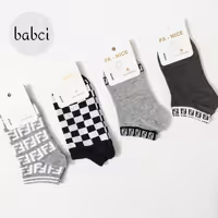 جوراب اسپرت رنگ طوسی جنس پنبه