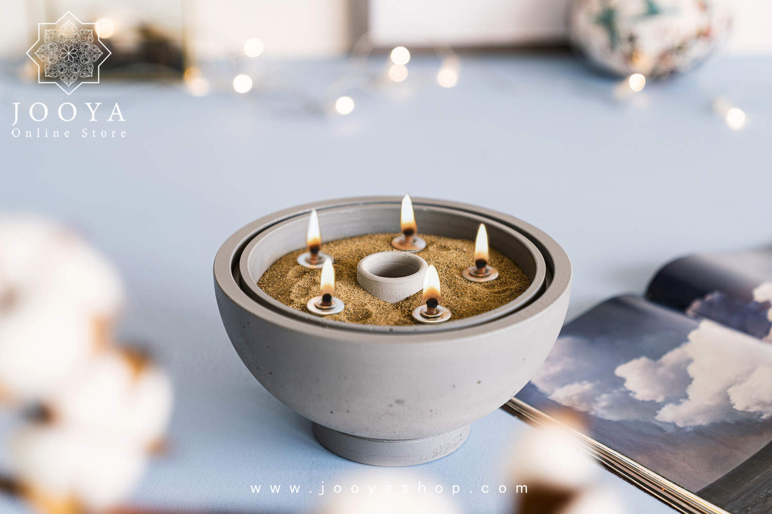 شمع پنج فر طوسی