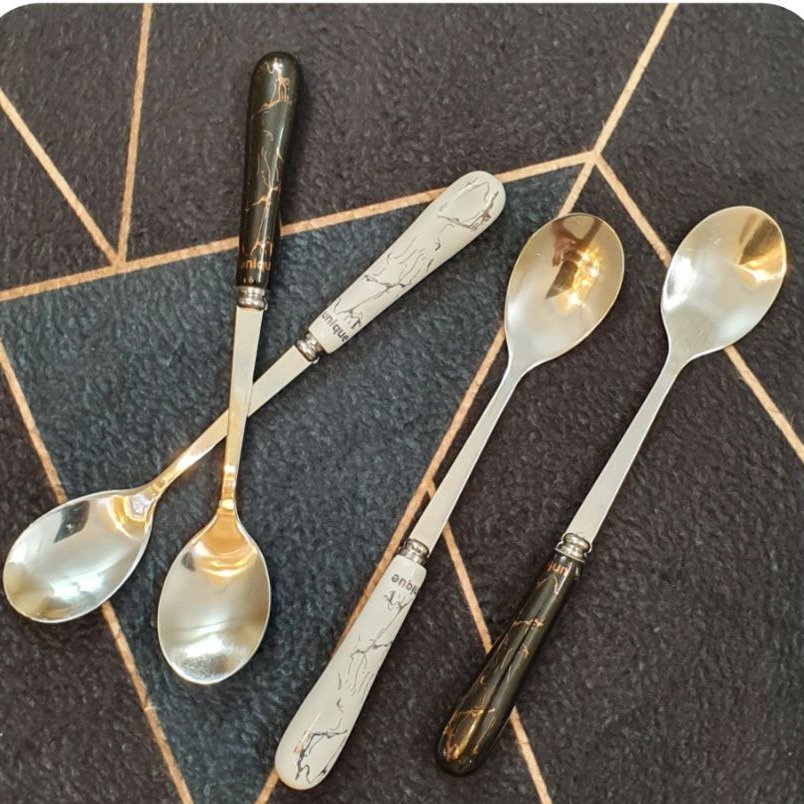 قاشق مرباخوری ماربل(دسر و بستنی)