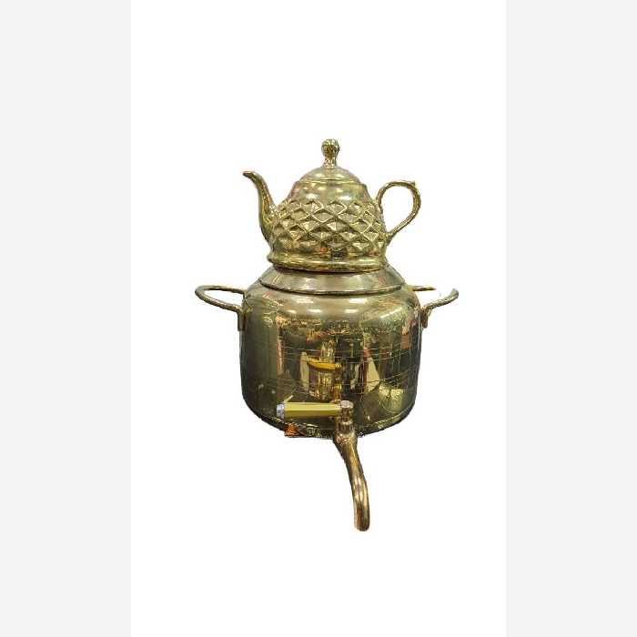 کتری قوری شیردار طلایی مدل 1034دی ام تی