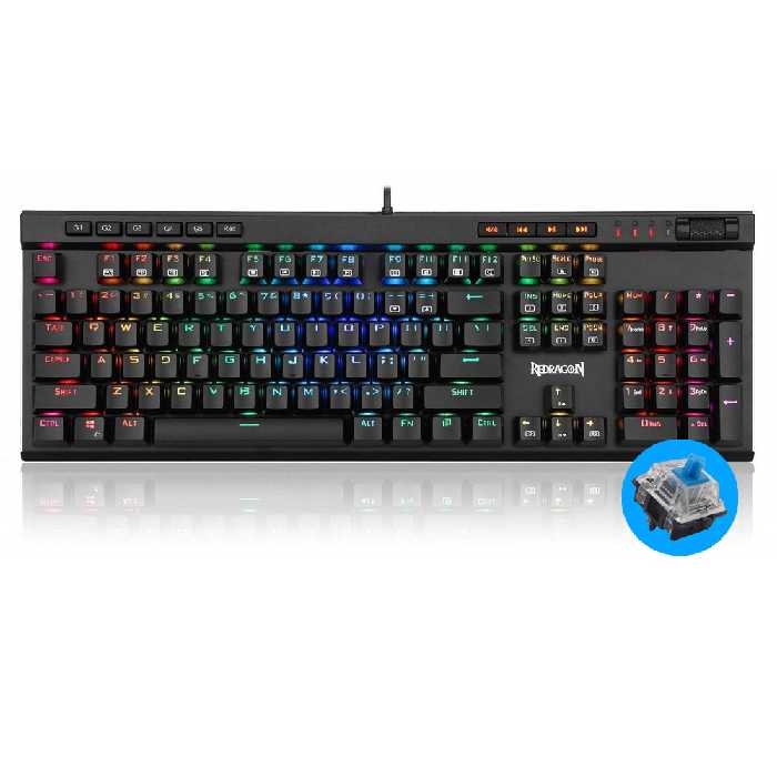 کیبورد گیمینگ ردراگون مدل Vata K580 RGB
