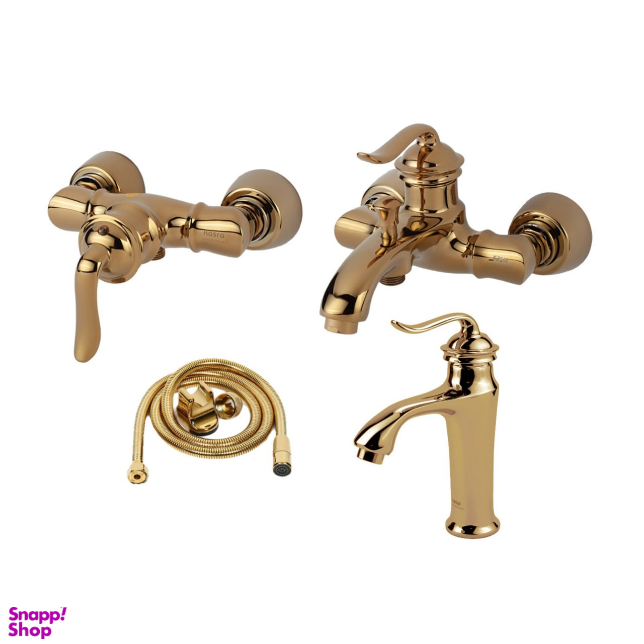 ست شیرآلات کسری مدل Danube مجموعه 4 عددی