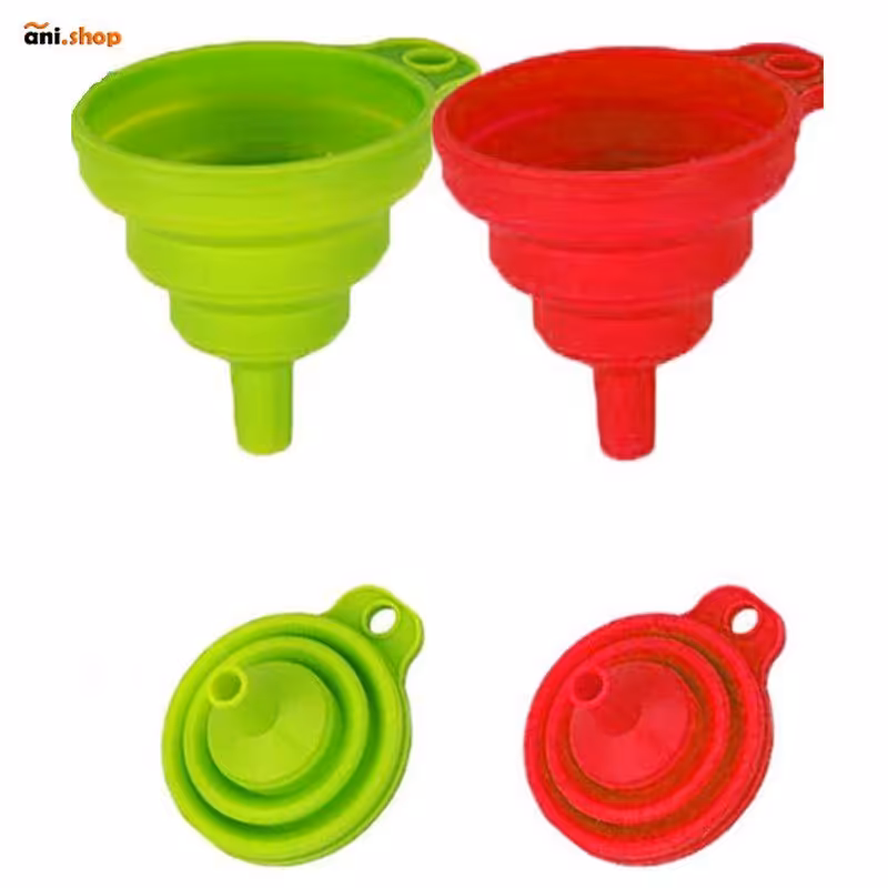 قیف تاشوی سیلیکونی