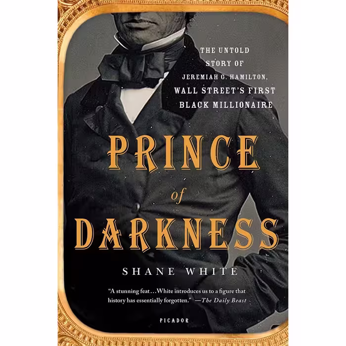 کتاب زبان اصلی Prince of Darkness اثر Shane White انتشارات Picador