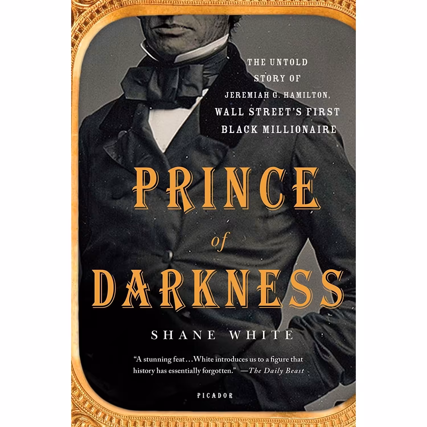 کتاب زبان اصلی Prince of Darkness اثر Shane White انتشارات Picador