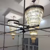 لوستر بزرگ کریستالی روناک
