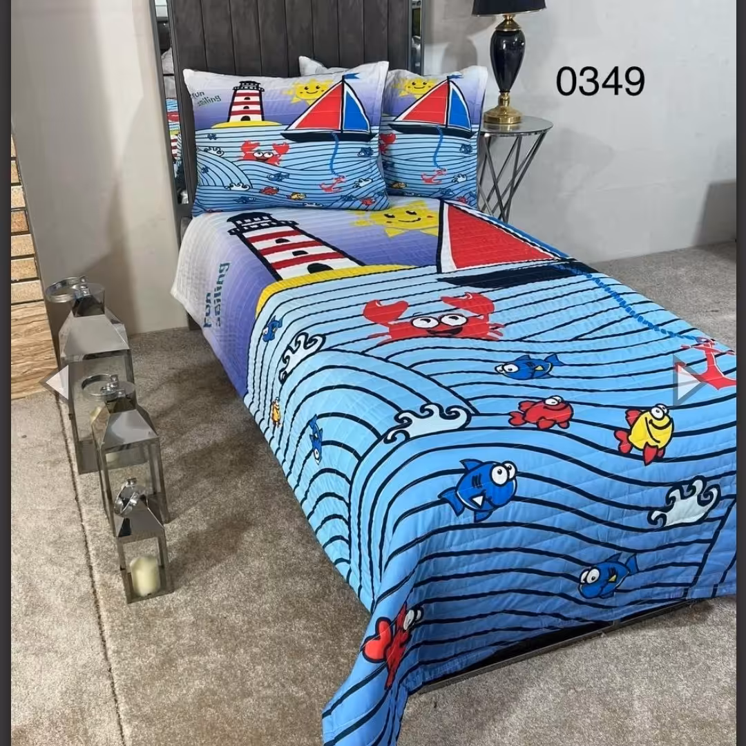 روتختی یک نفره سه بعدیbeach(ضمانت پرز و رنگ )