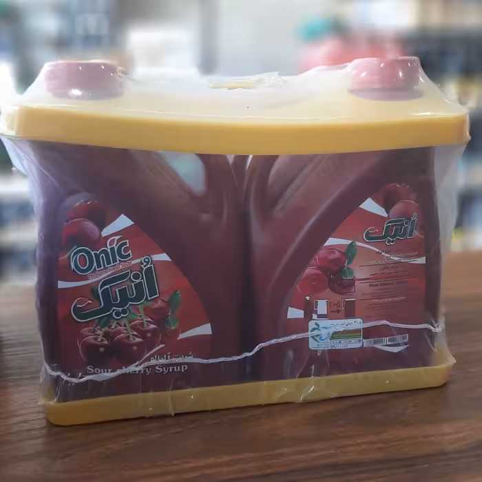 شربت آلبالو اُنیک 2 لیتری پک 4 عددی 