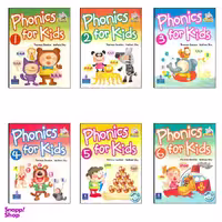 کتاب Phonics For Kids اثر Thomas Gordon and Nathan Shu انتشارات لانگمن 6 جلدی