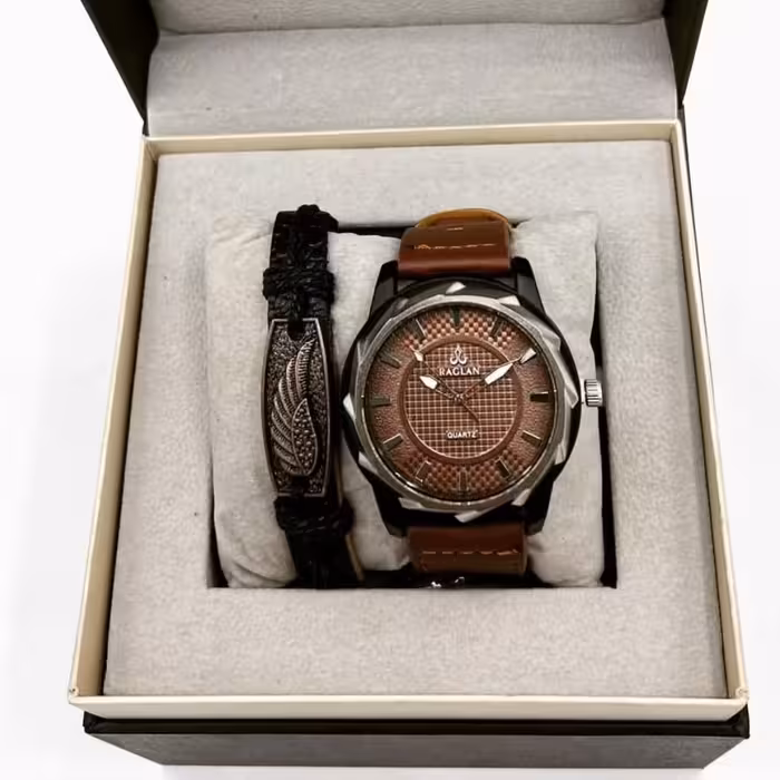 ست ساعت و دستبند پک ساعت و دستبند باکس ساعت و دستبند باکس کادوی ولنتاین باکس ساع کادوی وبنتاین ساعت