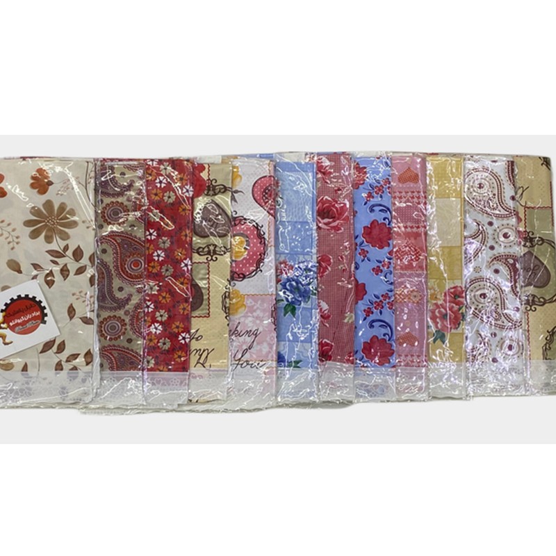 سفره 6 نفره قابل شست و شوی دور دوز و حاشیه دار 