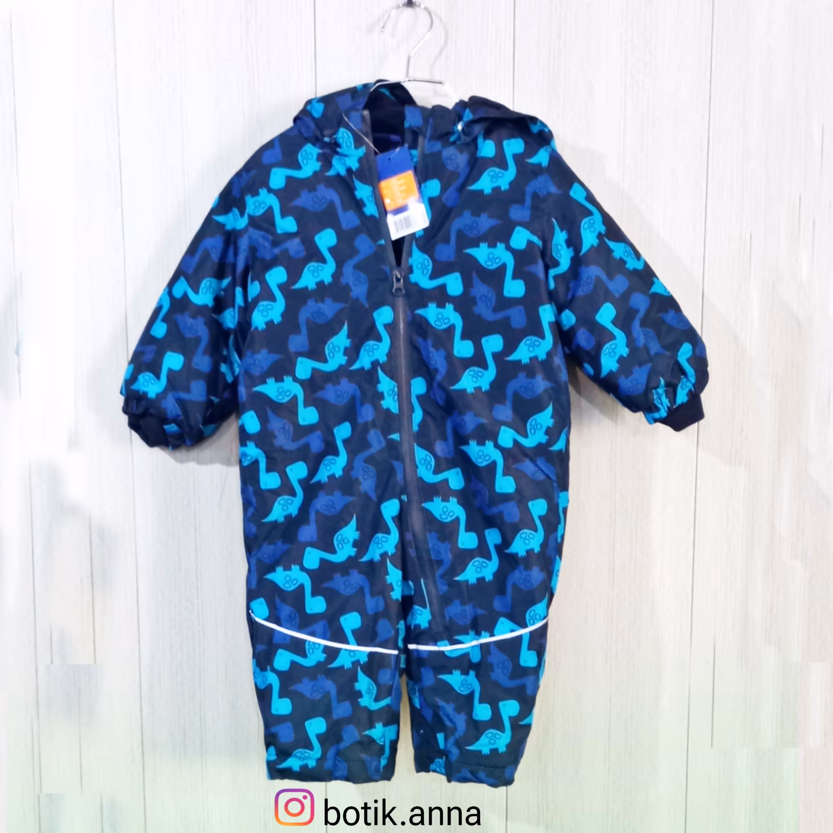 کاپشن سرهمی نوزادی برند lupilu آلمان سایز6تا12ماهه 