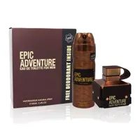 ست ادکلن مدل Epic Adventure همراه با اسپری امپر 100 میل