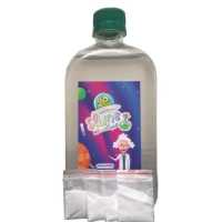 چسب ساخت اسلایم حجم 500 میلی لیتر همراه با 4 بسته پودر بوراکس