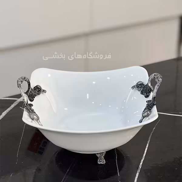 کاسه چهارگوش دسته پيوتر کد 24