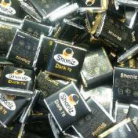 شکلات تلخ مربعی  78 درصد شونیز