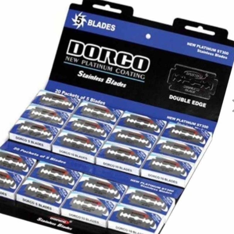 تیغ سنتی دورکو مدل HQ شامل هر ورق 20 بسته 5 عددی