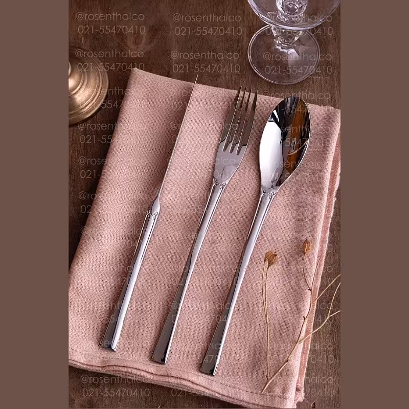 سرویس قاشق چنگال 30 نفره تمام براق   151 پارچه  (برند رزنتال ) (  810 M )