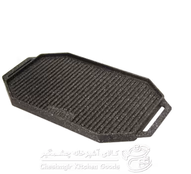تابه گریل چدن دو طرفه مدل Napoli