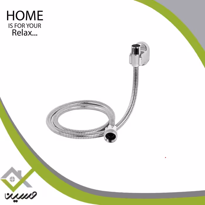 شلنگ توالت کروم کلار(هزینه ارسال پس کرایه است)