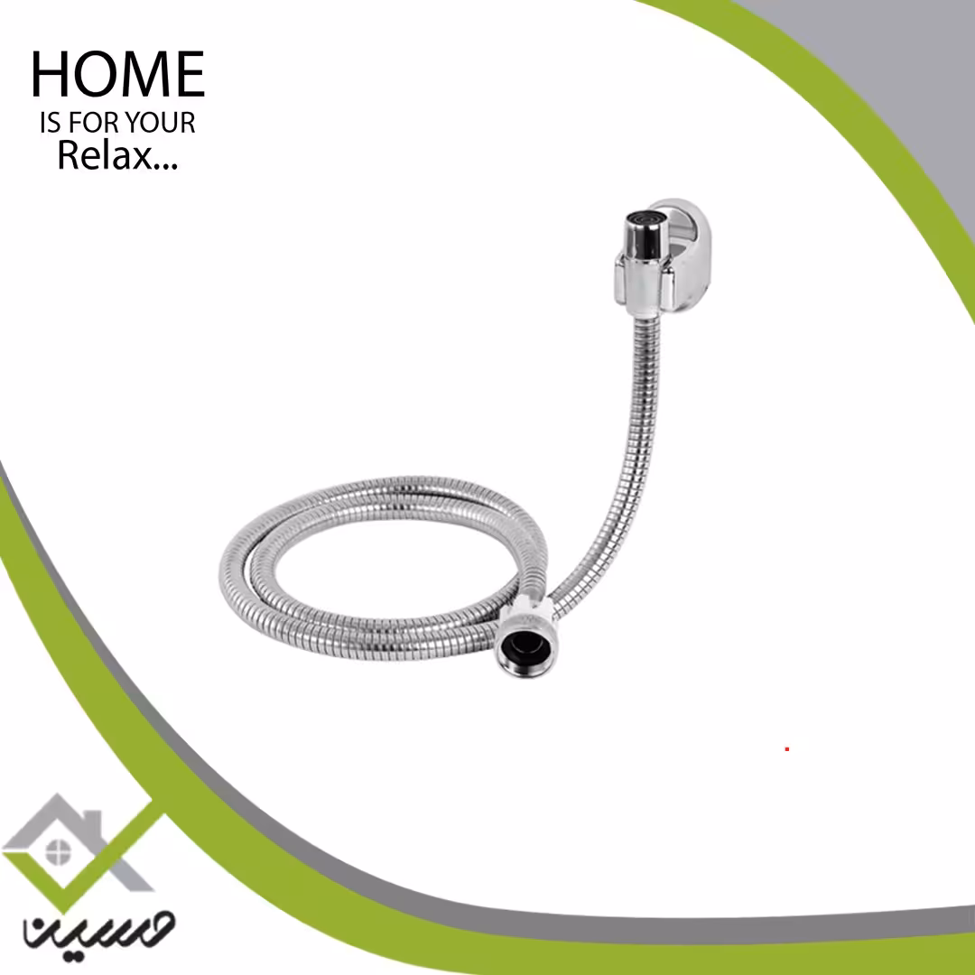 شلنگ توالت کروم کلار(هزینه ارسال پس کرایه است)