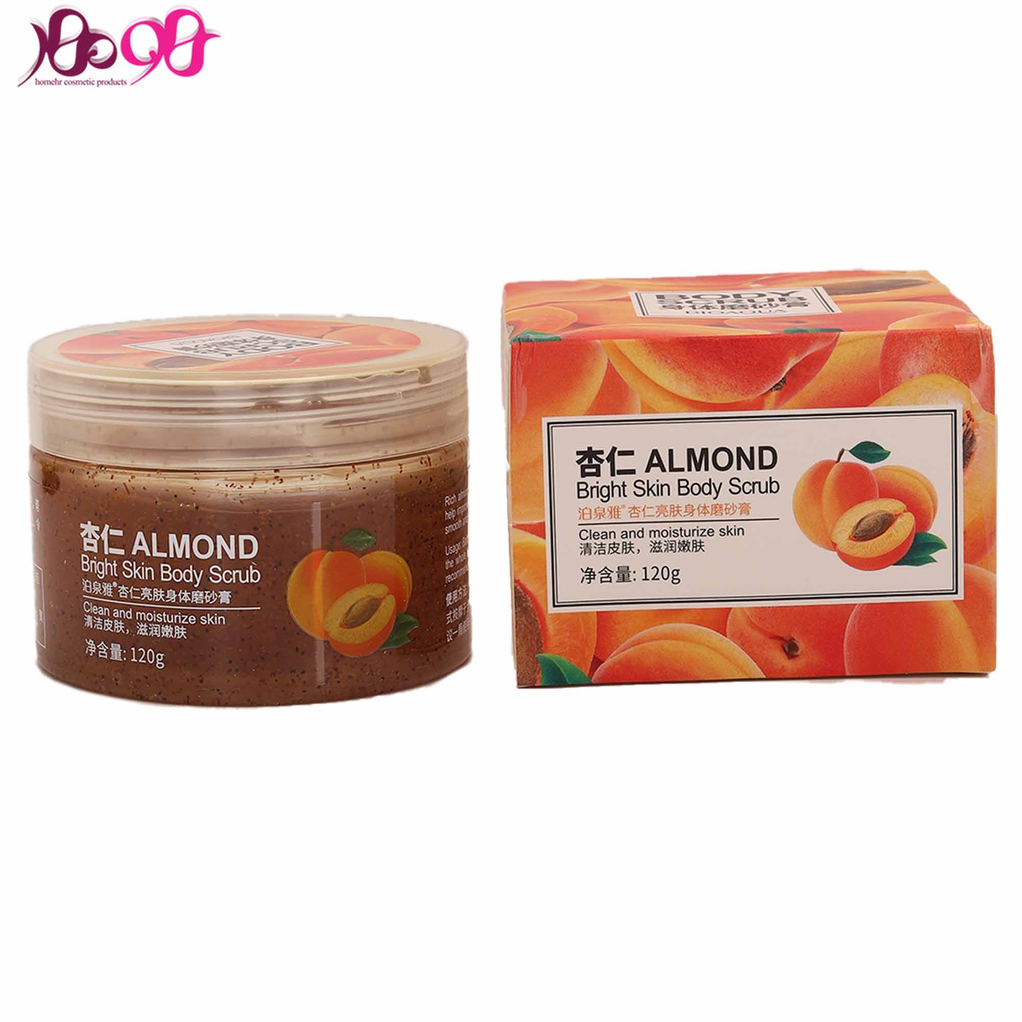 بادي اسکراب آلموند بیوآکوا 120گرم - Almond body scrub bioaqua