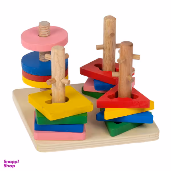 بازی آموزشی مدل جایگذاری اشکال هندسی کد 101763