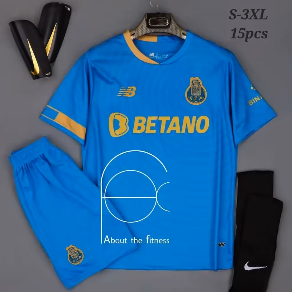 کیت دوم پورتو فصل 2024-2023 (پیراهن شورت) ورژن هواداری