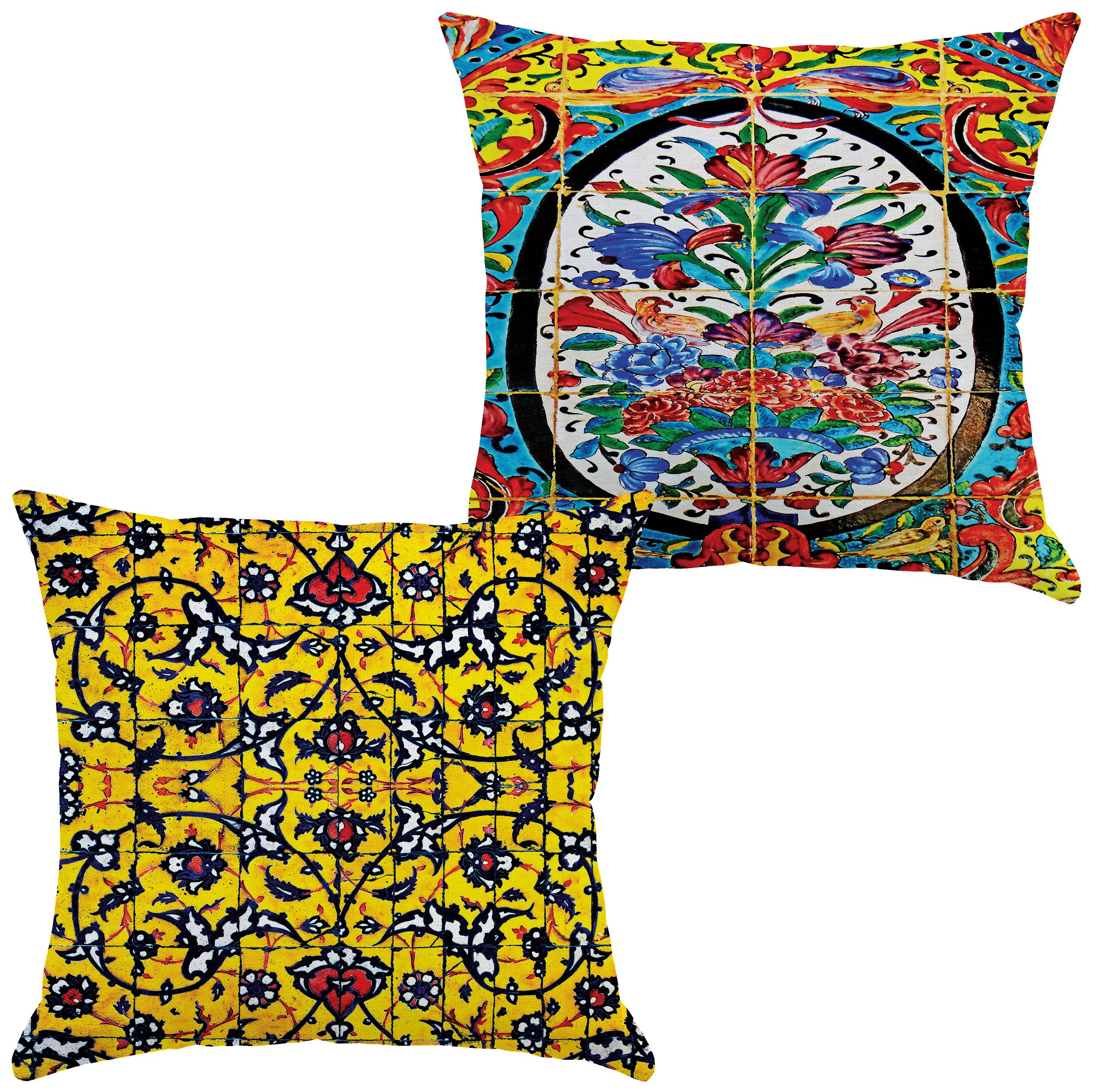 کاور کوسن مخصوص مبل صندلی راحتی نشیمن جفتی سایز 43 در 43 مدل C21-133-402 شرکت رنس