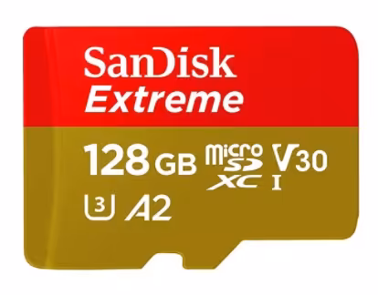 کارت حافظه  سن دیسک مدل Extreme سرعت 60MBps کلاس 10 ظرفیت 128 گیگابایت