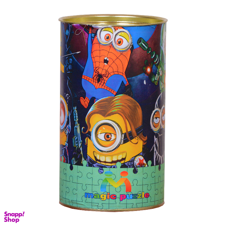 پازل 100 تکه کودک طرح مینیون‌‌ها کد 121