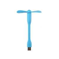 مینی پنکه USB همراه-آبی