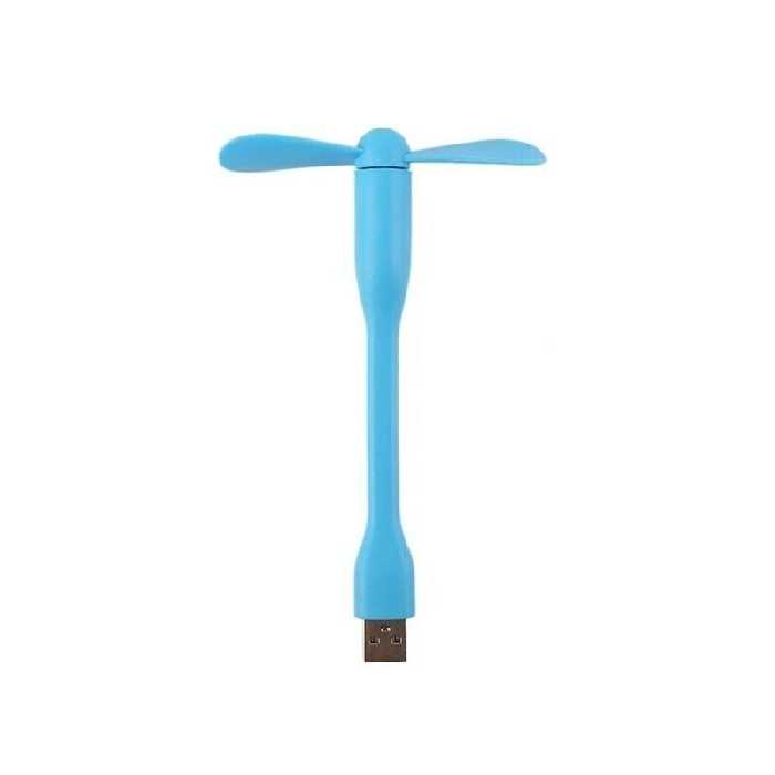 مینی پنکه USB همراه-آبی