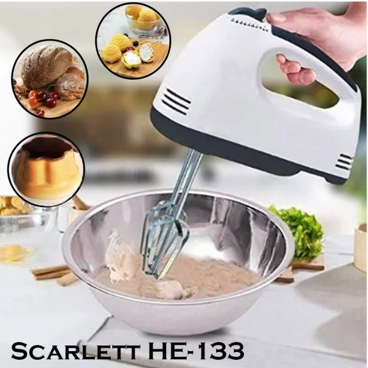  همزن برقی اسکارلت مدل HE-133کد AB01