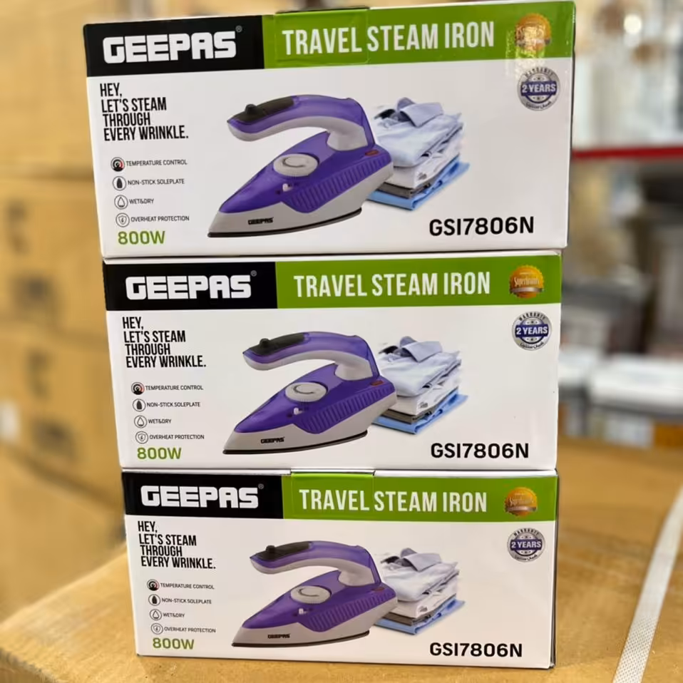 اتو بخار مسافرتی جیپاس مدل 7806