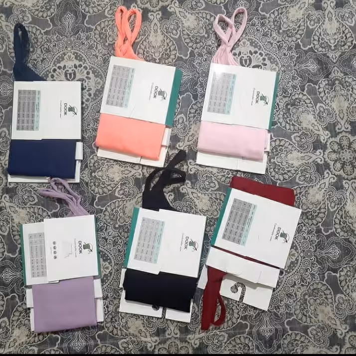 انواع تاپ رنگی نخی