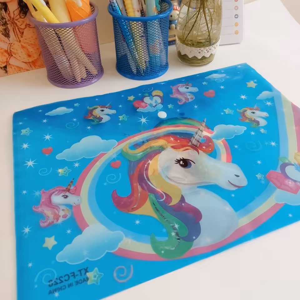 پوشه پلاستیکی طرح دار A4