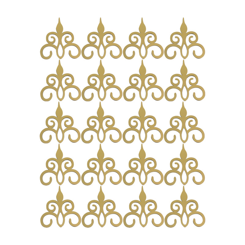 آینه طرح اسلیمی مدل MS20 بسته 20 عددی