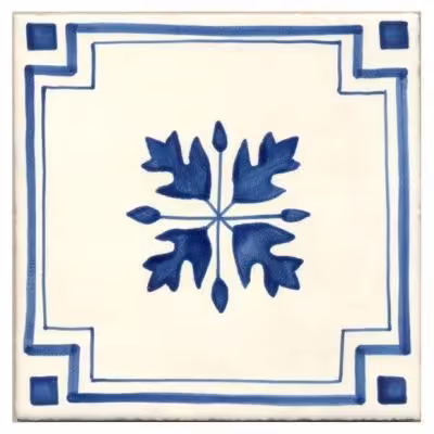 تابلو کاشی طرح برگ