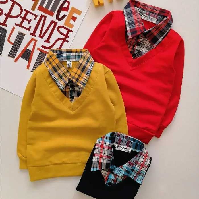 بلوز تک دو یقه