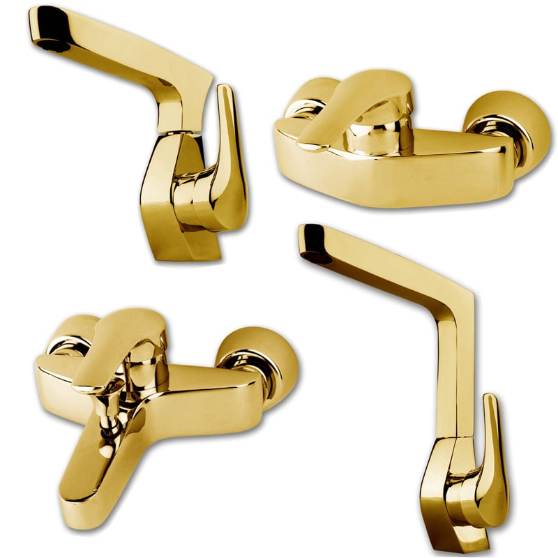 ست 4تیکه شیرالات کسری مدل سزار طلایی