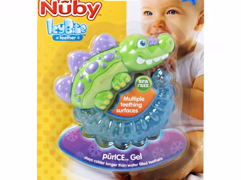 دندانی خنک کننده سوسمارnuby کد452